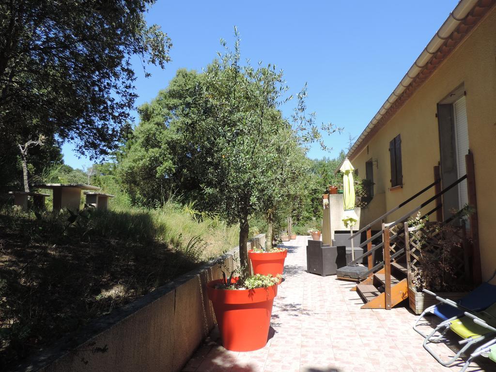 Les Deux Lions Hotel Alairac Екстериор снимка